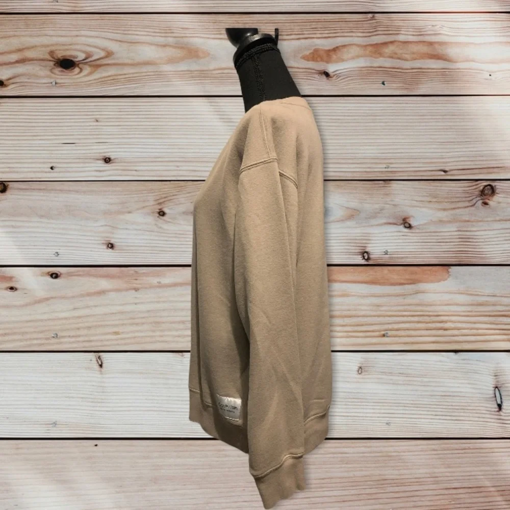 Calvin Klein Women’s Crew Neck Beige Sweater Size:Small - Picture 2 of 8